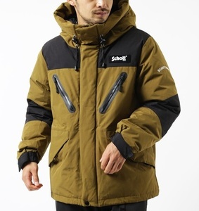 ■完売 3万8280円 Schott 別注 2TONE DOWN JACKET S ダウンジャケット