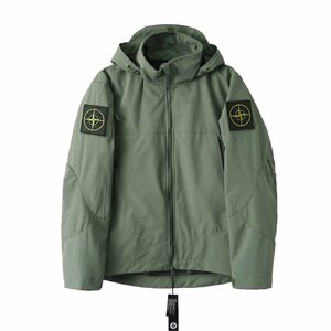 Stone Island ストーンアイランド　23ssアウトドア　アウトドア　パーカー　機能ジャケット　カーキ　M　送料無料