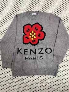 KENZO x NIGO 海棠花 ラウンドネックセーター
