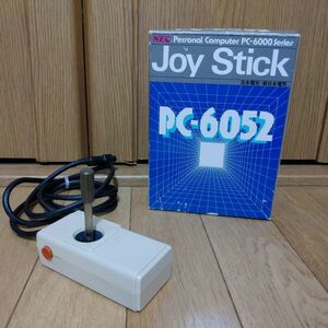 【箱有・動作品】NEC PC-6052 ジョイスティック　PC-6001シリーズ　ゲームコントローラー COMMODORE ATARI