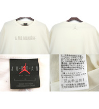 ジョーダン ブランド JORDAN BRAND × アママニエール A Ma Maniere ■ 【 DV7468 104 】 フロント ロゴ 半袖 Ｔシャツ f20631_画像3