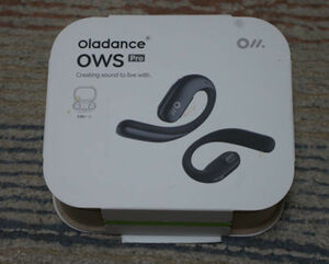 Oladance OLA07-BLK 完全ワイヤレスイヤホン OWS Pro ウェアラブルステレオ Bluetooth対応 ブラック