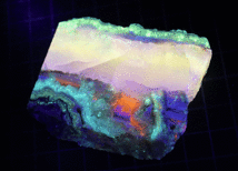 鉱物標本、蛋白石、蛍光オパール北海道産　40グラム（A20)_画像4