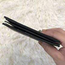 PRADA プラダ メンズ 財布 黒 ブラック 横12縦9.5マチ1.5 かっこいい 人気モデル 送料無料_画像5