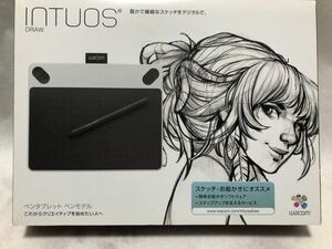 wacom ワコム Intuos Draw ペンタブレット ペン入力専用 お絵描き入門モデル Sサイズ ホワイト CTL-490/W0 動作確認済みす