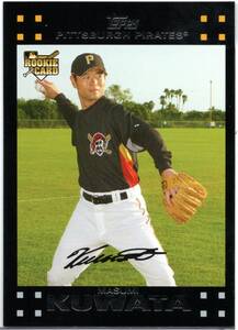 桑田 真澄 ルーキーカード 2007 Topps Update #175 Masumi Kuwata Rookie Card RC