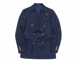 laperu pin attaching regular price 13 ten thousand super-beauty goods TAGLIATORE Tagliatore Brilla special order gold button wool ho psak double breast jacket men's 44