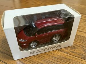 ☆トヨタ　エスティマ　非売品ミニカー　中古品(本体目立つ傷なし)