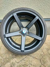 難アリBMW pcd120 F:235/35r19ET15 R:265/30r19ET35 タイヤホイール4本_画像6