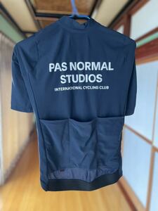 Pas Normal Studios PNS パスノーマルスタジオ 半袖 ジャージ ネイビー xs 送料込
