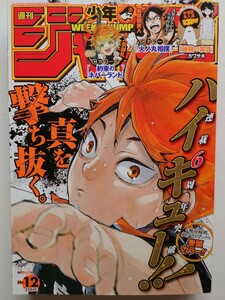 【美品】週刊少年ジャンプ 2018年 No.12 『(巻頭カラー)ハイキュー!!』 鬼滅の刃 僕のヒーローアカデミア HUNTER×HUNTER ~送料185円~