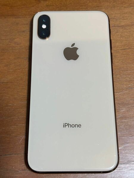 値引き　iPhone XS SIMフリー ゴールド256GB