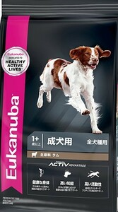 即決☆正規品ユーカヌバアダルトラム&ライス全犬種用15ｋ