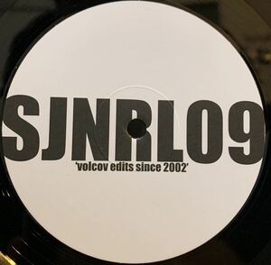 レア !! Volcov - SJNRL Re-Edits Vol. 9 /Theo Parrish / Rahaan /Candido /DeBarge /Lenny White 