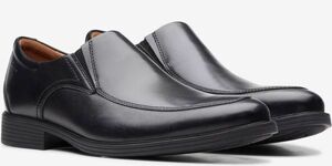 Clarks 26cm ブラック ビジネス スニーカー ローファー エプロントゥ スリッポンサイド ゴア ブーツ レザー ランニング スーツ JJJ258