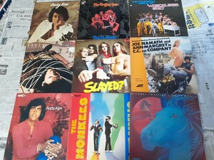 すへて見本盤ロックLP71枚+おまけプロモLP7枚まとめて！ROCKレコードサンプル白レーベル