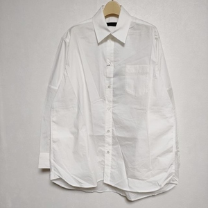 th products 新品 Sports Mixed Shirt 2301-SH36-M103 定価41800円 長袖シャツ 23SS ホワイト ティーエイチプロダクツ 3-1221M F94695