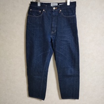 YAECA WIDE TAPERED DENIM 10-13W 定価18000円 デニムパンツ インディゴ ヤエカ 3-1229G 227218_画像1