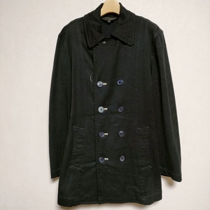 COMME des GARCONS HOMME PLUS 製品染め ピーコート ジャケット AD2007 ネイビー コムデギャルソンオムプリュス 4-0106M F94974