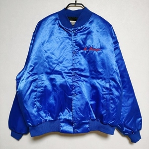 TAYLOR USA製 ナイロンスタジャン 刺繍 イーグル ジャケット ブルー 4-0106T F94911