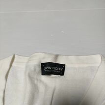 JOHN SMEDLEY S シーアイランドコットン カーディガン ニット ホワイト ジョンスメドレー 4-0114M 231118_画像3