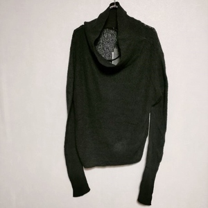 ANN DEMEULEMEESTER 定価70800円 KNIT SIBILLA セーター 40 コットンナイロン ニット 濃紺 アンドゥムルメステール 4-0114M 219054