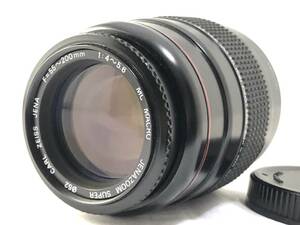 ★珍品/良品★ カールツァイス CARL ZEISS JENA JENAZOOM SUPER MC MACRO 55-200mm F4-5.6 キヤノン #4931