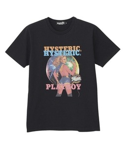 HYSTERIC GLAMOUR×PLAY BOY/ヒステリックグラマー×プレイボーイ/APRIL 1980 COVER Tee/エイプリル1980カバー/半袖Tシャツ/ミラーボール