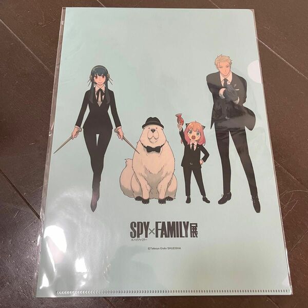 SPY×FAMILY展 スパイファミリー展 クリアファイル書きおろしキャラクター