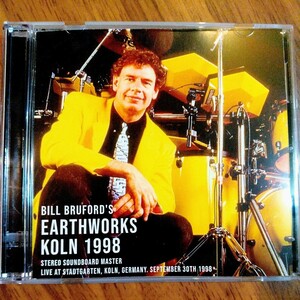 Bill Bruford's Earthworks 「Koln 1998」 ビル・ブルーフォード CD GENESIS YES