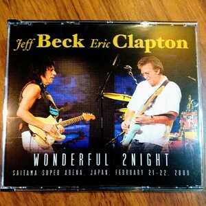 JEFF BECK & ERIC CLAPTON 「WONDERFUL 2NIGHT」 エリック・クラプトン ジェフ・ベック CD