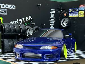 送料込 塗装済 未走行 ADDICTION PANDEM GT-R 32