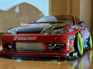 送料込 塗装済 未走行 ADDICTION S15 Team紫 TAKA ステッカー