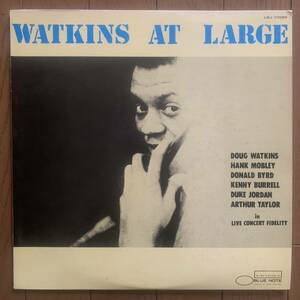 DOUG WATKINS / WATKINS AT LARGE (BLUE NOTE) 国内盤　