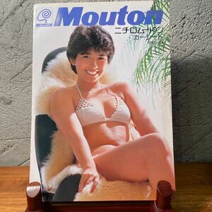 【P/7】ニチロムートン　Mouton ニチロムートンカーシート　冊子 水着モデル　1983-84 当時物