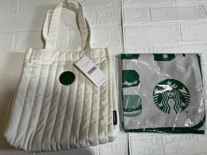 新品☆スターバックス　スタバ　Starbucks トートバッグとピクニックマット　福袋2024 雑貨