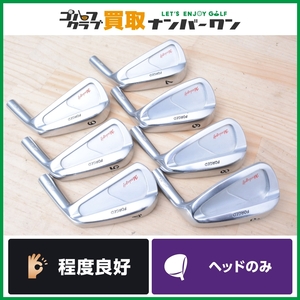 ★売切り★【人気モデル】マスダ Masda golf HC-01 2015年 アイアン ヘッドのみ 4～PW 7個セット ヘッド単品 ヘッド単体 HC01 キャビティ