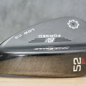 【程度良好 人気モデル】タイトリスト VOKEY FORGED 2019年 ブラック PVD ウェッジ 52° NS PRO 950GH フレックスS ボーケイ アプローチ AWの画像3