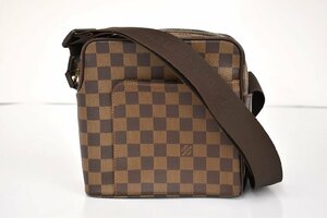 ルイヴィトン LOUIS VUITTON ショルダーバッグ ダミエ オラフPM N41442 MI2038 メンズ 保存袋付 美品 → 2306LM003