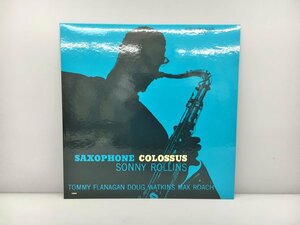 LPレコード Sonny Rollins Saxophone Colossus 帯付き Prestige LP 7079 復刻盤 美品 2312LO224