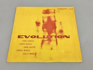 LPレコード EVOLUTION Teddy Charles Shorty Rogers Jimmy Giuffre Charlie Mingus Shelly Manne PRESTIGE LP 7078 オリジナル盤 2401LO011