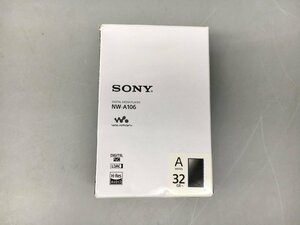 デジタルメディアプレーヤー NW-A106 ブルー 32GB 3.6 型 ソニー SONY WALKMAN Aシリーズ 本体 未使用 2401LR062
