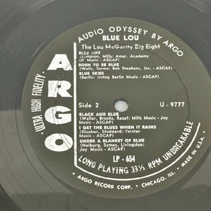 LPレコード Blue Lou The Lou McGarity Big Eight ARGO LP 654 2401LBM036の画像6