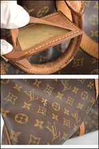 ルイヴィトン LOUIS VUITTON ボストンバッグ モノグラム キーポル60 M41422 MI0912 パドロック ポワニエ ネームタグ付 ジャンク 2401LT093_画像10