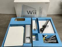 ☆ Wii ☆ Nintendo Wii 本体 まとめ売り 7台 未チェック ジャンク Wiiリモコン センサーバー ヌンチャク シロ バランスボード 任天堂_画像3
