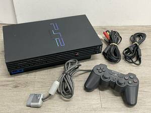 ☆ PS2 ☆ プレイステーション2 SCPH-10000 動作品 状態良好 本体 コントローラー ソフト 付属 Playstation2 SONY プレステ2 6074