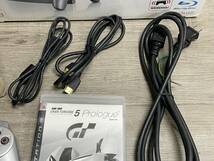 ☆ PS3 ☆ プレイステーション3 CECHL00 80GB サテンシルバー 動作品 状態良好 グランツーリスモ 本体 コントローラー Playstation3 1460_画像7