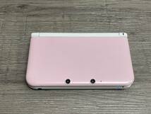 ☆ 3DSLL ☆ ニンテンドー3DS LL ピンク×ホワイト動作品 状態良好 本体 タッチペン　Nintendo 3DS DS ニンテンドー 任天堂 3594_画像1