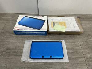 ☆ 3DSLL ☆ ニンテンドー3DS LL ブルー ブラック 動作品 本体 タッチペン 箱 説明書 ARカード 付属 Nintendo 3DS LL ニンテンドー DS 5025