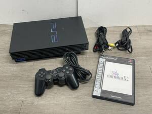 ☆ PS2 ☆ プレイステーション2 SCPH-18000 動作品 本体 コントローラー ソフト ケーブル 付属 Playstation2 デュアルショック2 SONY 5732